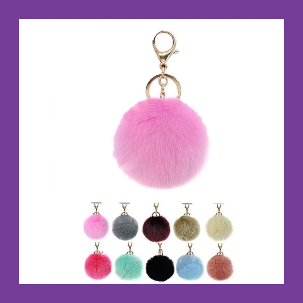 BIG Fur Keychain